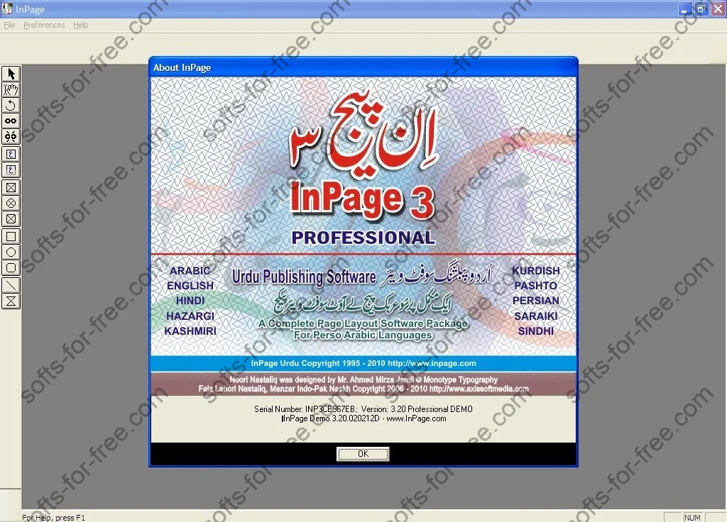 InPage Professional Crack 3.6 Free Download